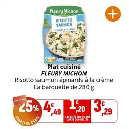 Coccinelle Supermarché Plat cuisiné fleury michon offre