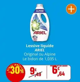 Coccinelle Supermarché Ariel - lessive liquido offre
