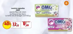 Coccinelle Supermarché Omo - lessive capsules offre