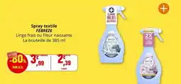 Coccinelle Supermarché Febreze - spray textile offre