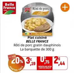 Coccinelle Supermarché Plat cuisiné belle france offre