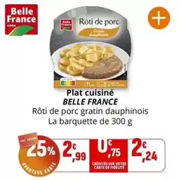 Coccinelle Supermarché Belle france - plat cuisiné offre