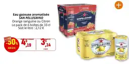 Coccinelle Supermarché San pellegrino - eau gazeuse aromatisée offre