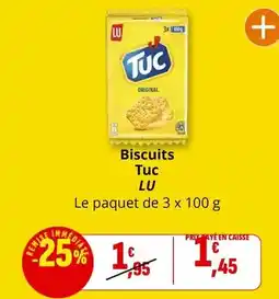 Coccinelle Supermarché Lu - biscuits offre