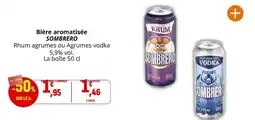 Coccinelle Supermarché Sombrero - bière aromatisée offre