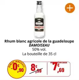 Coccinelle Supermarché Rhum blanc agricole de la guadeloupe offre