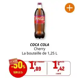 Coccinelle Express Coca cola - cherry offre