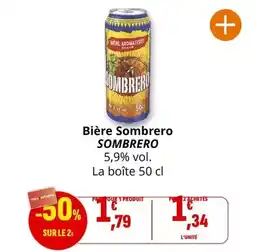 Coccinelle Express Sombrero - bière offre