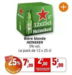 Coccinelle Express Heineken - bière blonde offre