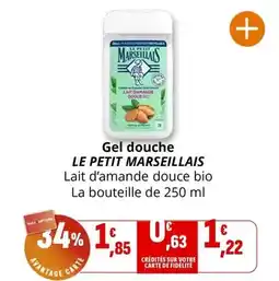 Coccinelle Express Le petit marseillais - gel douche offre