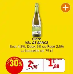 Coccinelle Express Val de rance - cidre offre