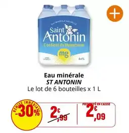 Coccinelle Express Eau minérale offre