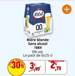 Coccinelle Express 1664 - bière blonde offre