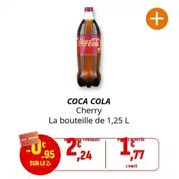 Coccinelle Supermarché Coca cola offre