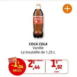 Coccinelle Supermarché Coca cola offre