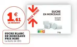 Utile Sucre blanc en morceaux prix mini offre