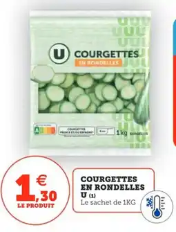 Utile Courgettes en rondelles u offre