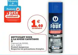 Utile Nettoyant four à la soude caustique u offre