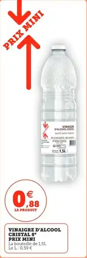 Utile Vinaigre d'alcool cristal 8° prix mini offre