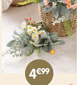 b&m Bouquet de fleurs artificielles offre