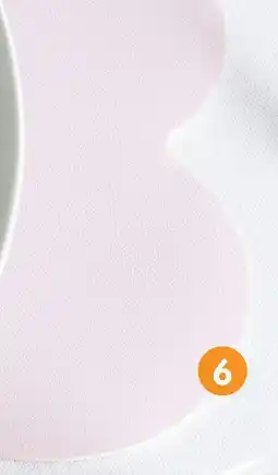 b&m Lot de 2 sets de table forme fleur offre