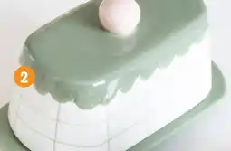 b&m Beurrier vert motif quadrillage offre