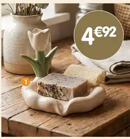 b&m Porte-savon fleur offre