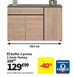 Conforama Buffet 3 portes offre