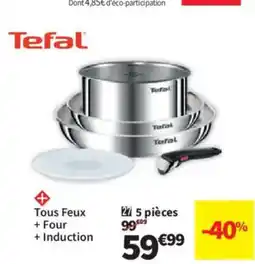 Conforama TEFAL 5 pièces offre