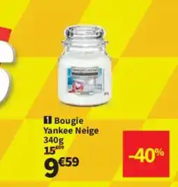 Conforama Bougie Yankee Neige offre