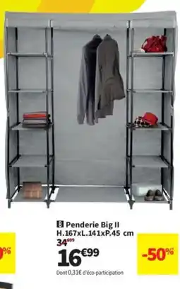 Conforama Penderie Big II offre