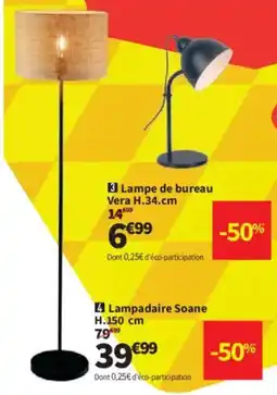 Conforama Lampadaire Soane offre