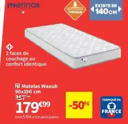 Conforama MERINOS Matlas Waouh offre