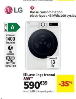 Conforama LG Lave-linge frontal offre
