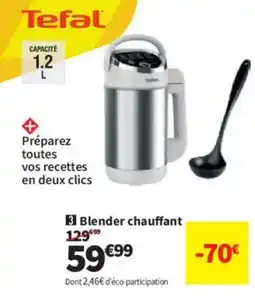 Conforama TEFAL Blender chauffant offre