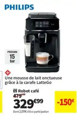 Conforama PHILIPS Robot café offre