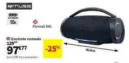 Conforama MUSE Enceinte nomade offre