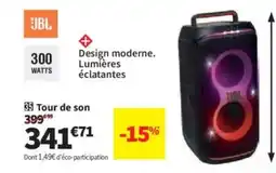 Conforama JBL Tour de son offre