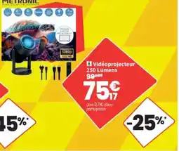 Conforama idéoprojecteur 250 Lumens offre