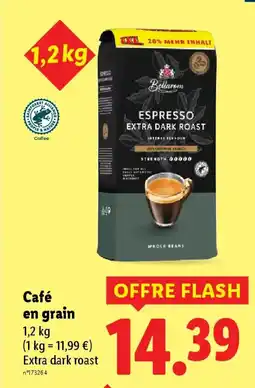 Lidl Café en grain offre