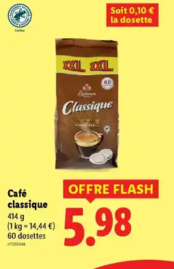 Lidl Café classique offre
