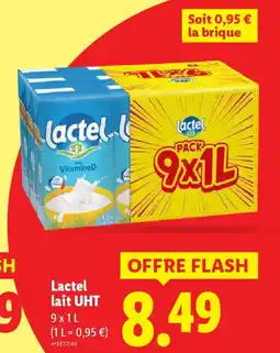Lidl LACTEL Lait uht offre