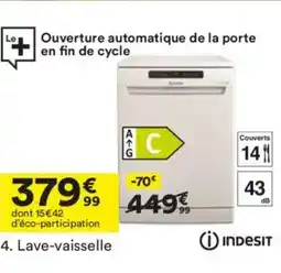 BUT INDESIT Lave-vaisselle offre
