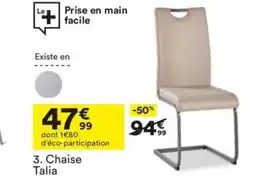 BUT Chaise Talia offre