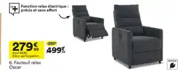 BUT Fauteuil relax Oscar offre