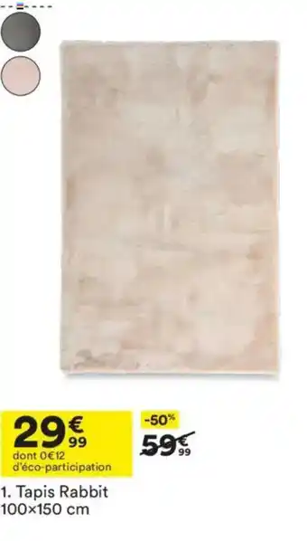 BUT Tapis Rabbit offre