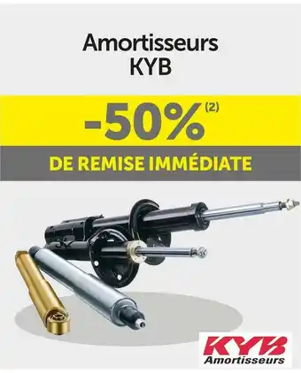 Roady Kyb bon plan sur les amortisseurs kyb offre