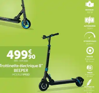 Roady Beeper trottinette électrique 8“ offre