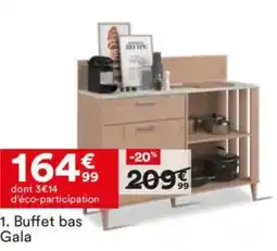 BUT Buffet bas Gala offre