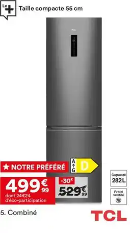 BUT TCL Combiné offre